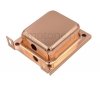 Cap transformer EI86 anodized, copper plated